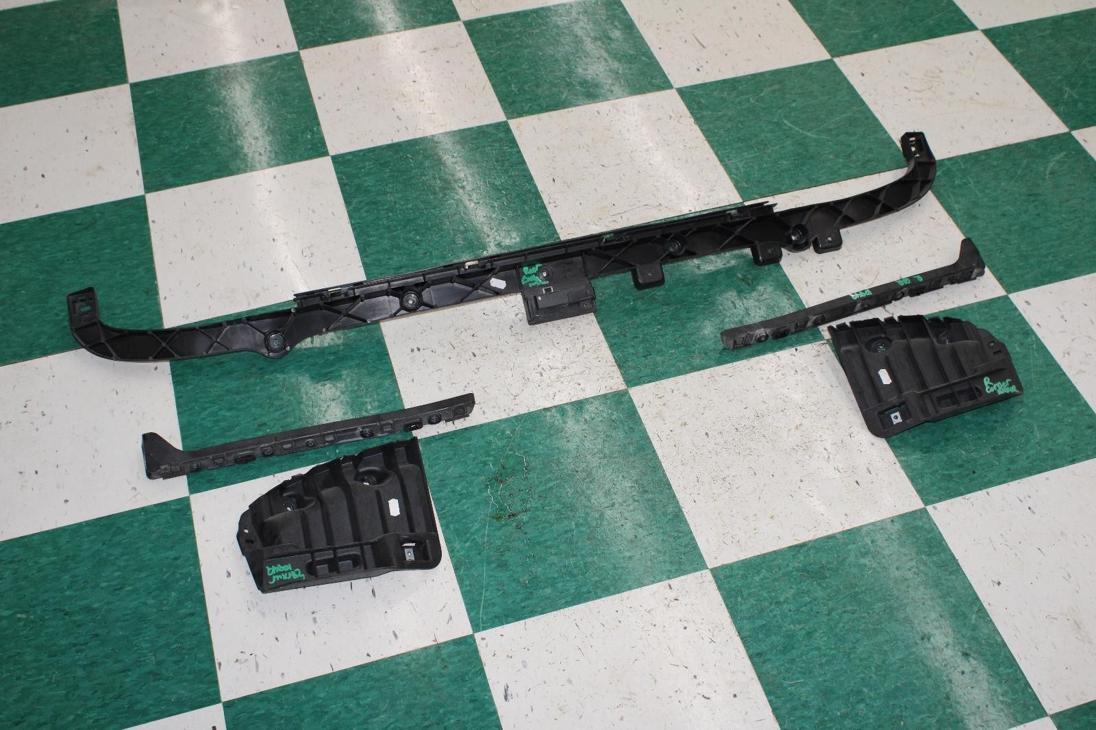 14-17 Ghibli OEM Rear Back Bumper Cover Mounting Support Brackets Set Factory OE