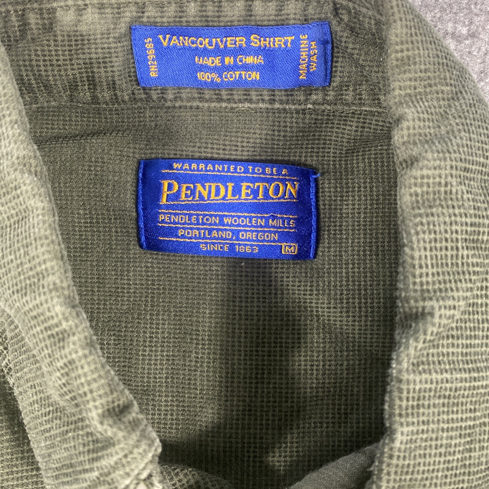 Pendleton Vancouver Shirt Button Down Long Sleeve… - image 2