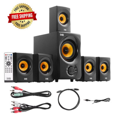 Teatro Cine En Casa Equipo De Sonido Bocinas Bluetooth Bajos Potentes Calidad