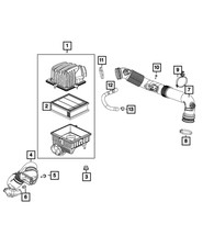 Genuine Mopar Retaining Strap 68253473AA