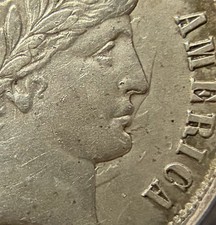 1892 Barber Dime, ANACS MS-60 Details, Cleaned, Very Strong Die Clashing!