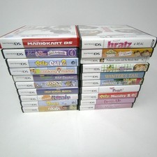20 Nintendo DS Case Only Lot including instruction manuals NO GAMES