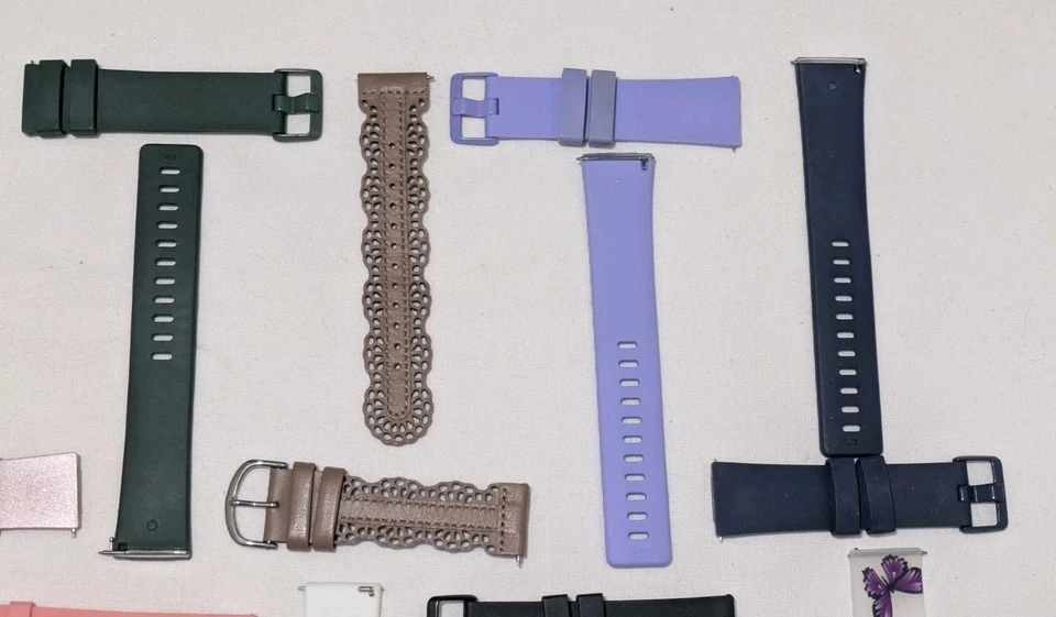 Комплект из 14 многоцветных силиконовых ремешков для часов Fitbit Versa 2 LG A - Изображение 3 из 4