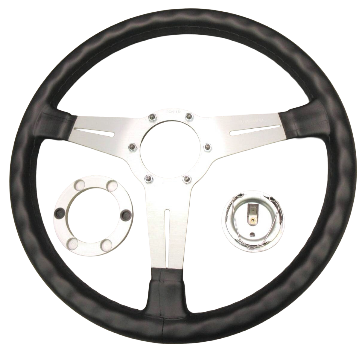NARDI Classic Leather Steering Wheel 360mm Silver JDM Mazda MX5