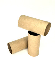 Lot of 30 Empty Toilet Paper Rolls Cardboard Tubes for Arts  Crafts Projects