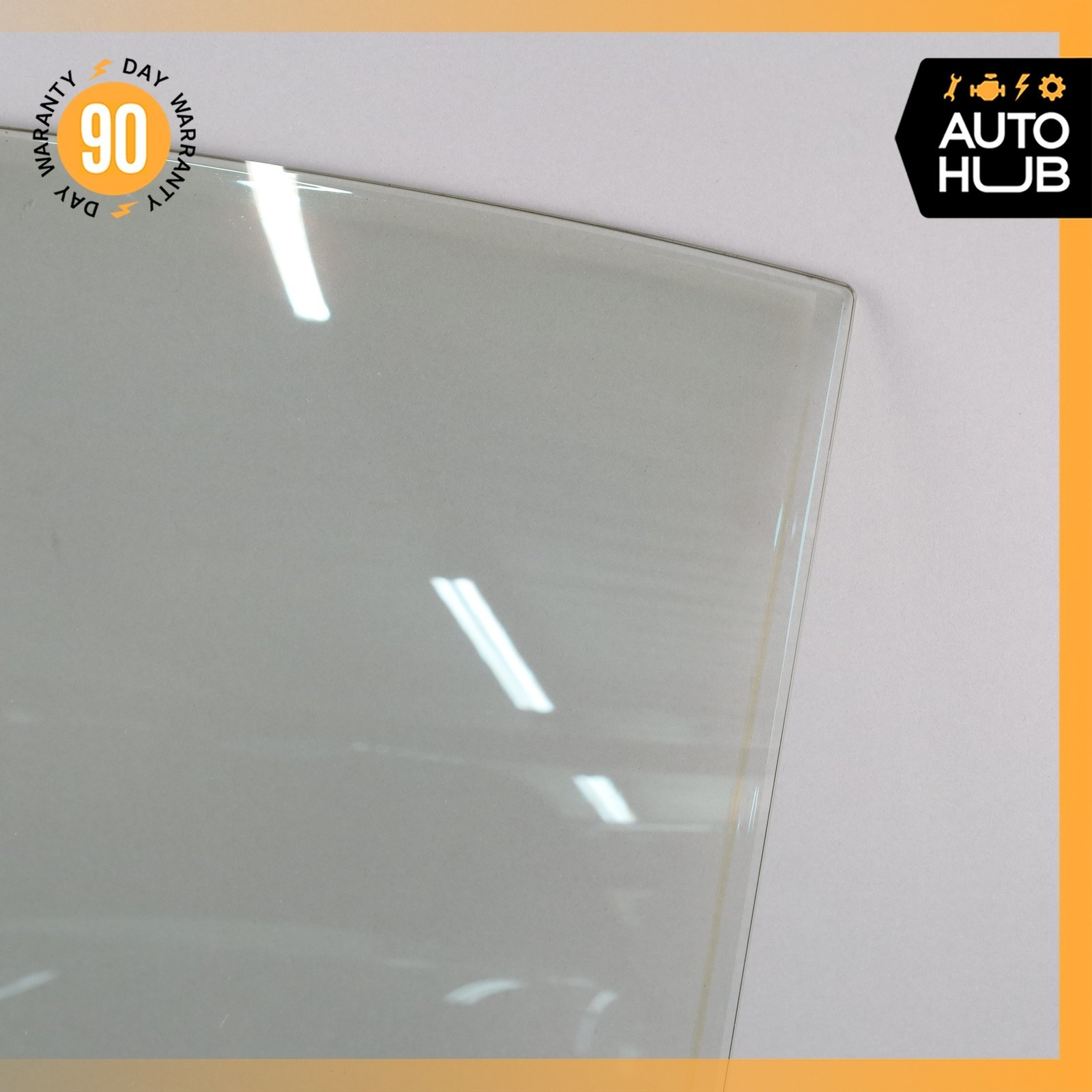06-13 Bentley Continental Flying Spur Rear Left Side Door Window Glass OEM