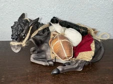 Grandeur Noel 2002 FABRIC MACHE NATIVITY SET - Donkey Replacement Piece