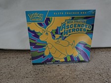 Pokemon Mega Evolutions Ascended Heros ETB Factory sealed