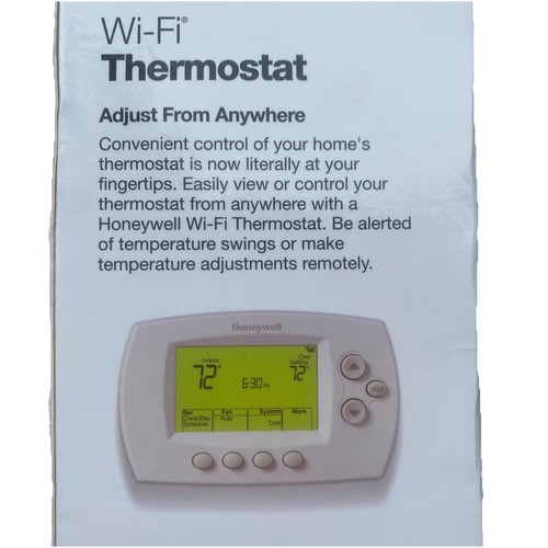 Honeywell Termostato programmabile Wi-Fi 7 giorni (RTH6580WF) nuovo scatola aperta - Foto 3 di 4