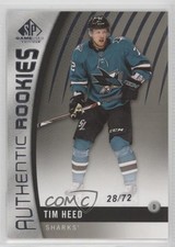 2017-18 SP Game Used Authentic Rookies 28/72 Tim Heed #173 i9y