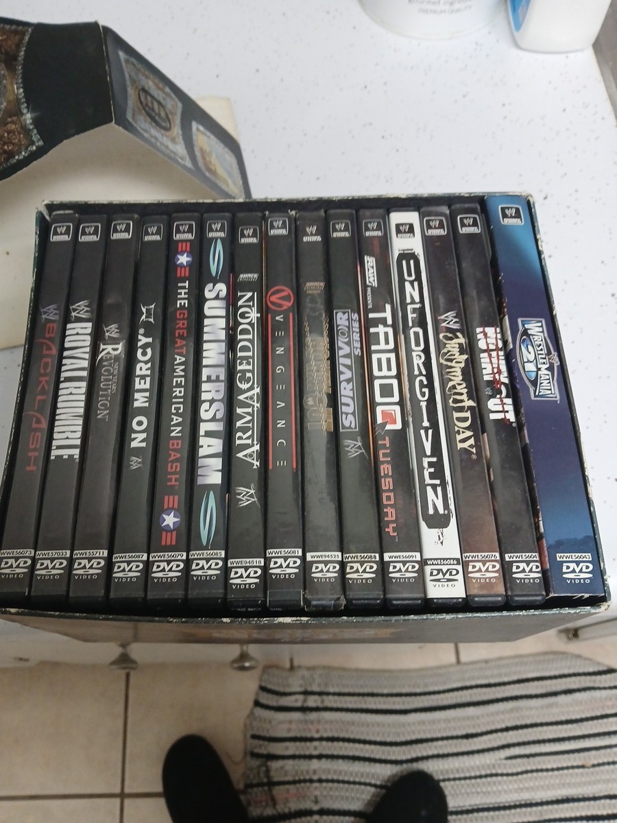【レアあり】☆WWE DVD 8本セット 2001〜2005☆ レアあり】☆WWE DVD 8本セット 2001〜2005☆