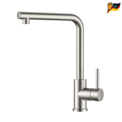 FORIOUS Wasserhahn Küche 304 Edelstahl 360 Drehbar Einhebel