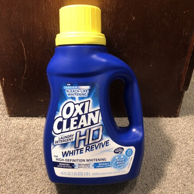 #ad Oxi Clean HD High Definition Whitening White Revive Laundry Detergent 40oz $54.99