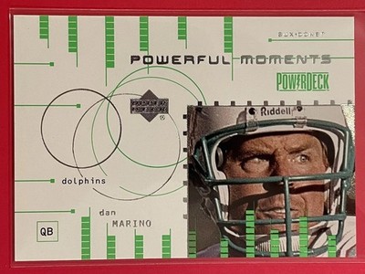 1999 Upper Deck Powerdeck - Powerful Moments Dan Marino #AUX-P5 Auxiliary