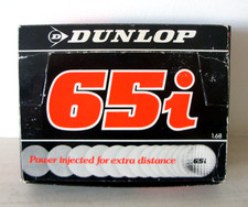 Dunlop 65i 2 Piece Golf Balls New Old Stock Power Injected Extra Length Vintage