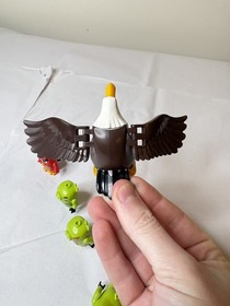 LEGO Mighty Eagle Minifigure Lot Of 5 - 75826 Angry Birds Used King Pig's Castle