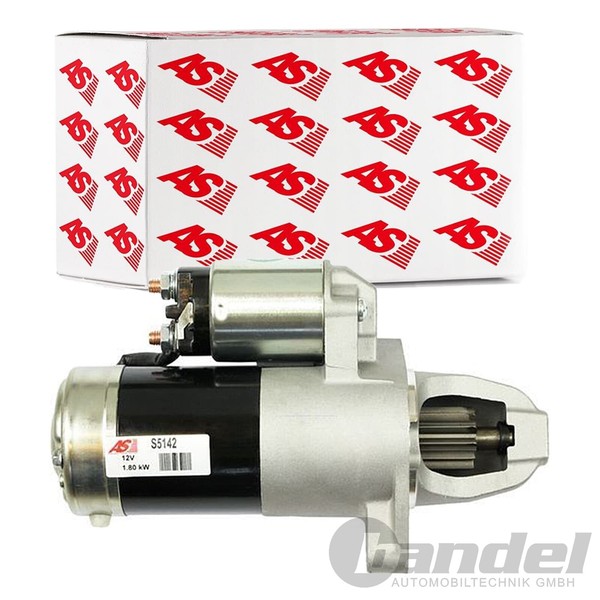 As-Pl Anlasser Starter 1,80Kw Passend FüR Mitsubishi Colt Smart Forfour | S5142-image