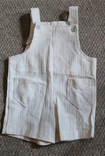 Vintage Kids Coverall Shorts Cute Bib Style Classic Minion
