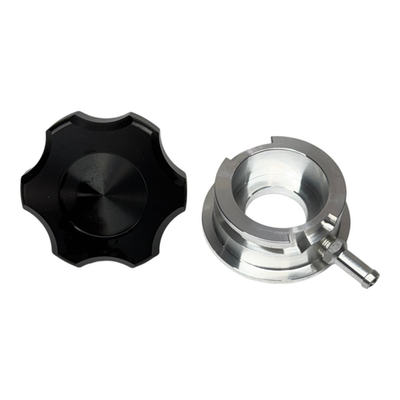 #ad 28PSI 2.0BAR Pressure Cap with Flanged 42mm Weld On Neck Black Anodized Finish $53.56
