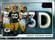 2020 Score #3D-BKA Adrian Amos / Blake Martinez / Kevin King 3D