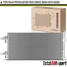 New AC Condenser & Receiver Drier Assembly for Ram ProMaster 1500 2500 2014-2024