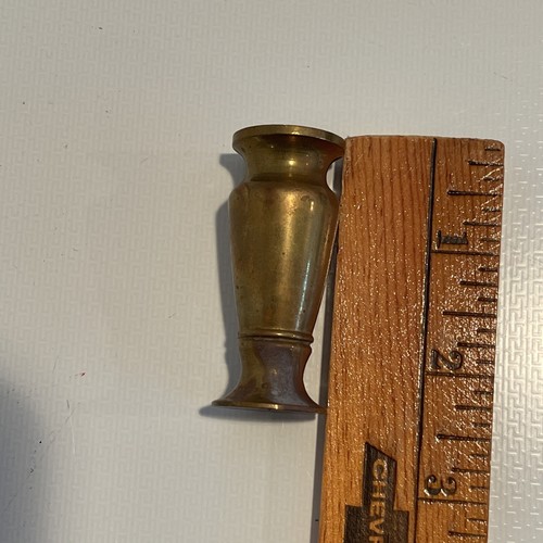 Miniature, Dollhouse, Brass , vase - Picture 2 of 5