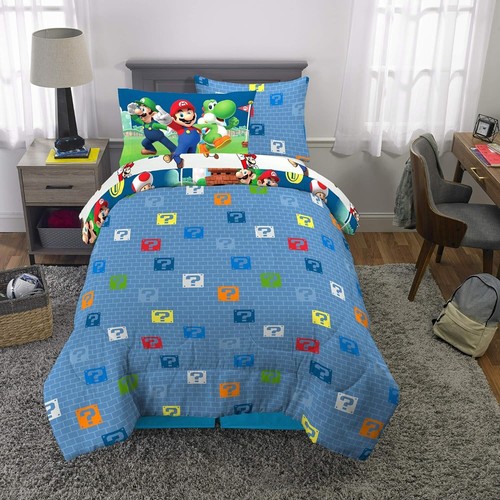 Kids Bedding Super Soft Comforter and Sheet Set with Sham, 5 Piece Twin Size,... - Picture 7 of 7