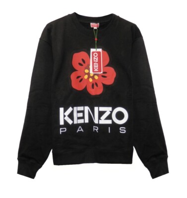 KENZO Boke Flower Sweatshirt mit Rundhalsausschnitt Gr. M