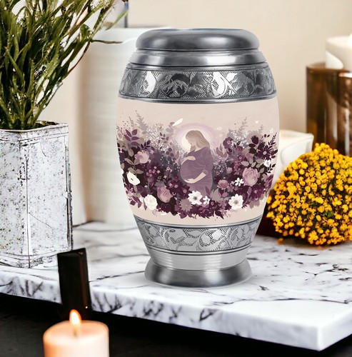 Mother Cremation Ashes Adults, Human Urns For Ashes, 10 Inch - Picture 7 of 7