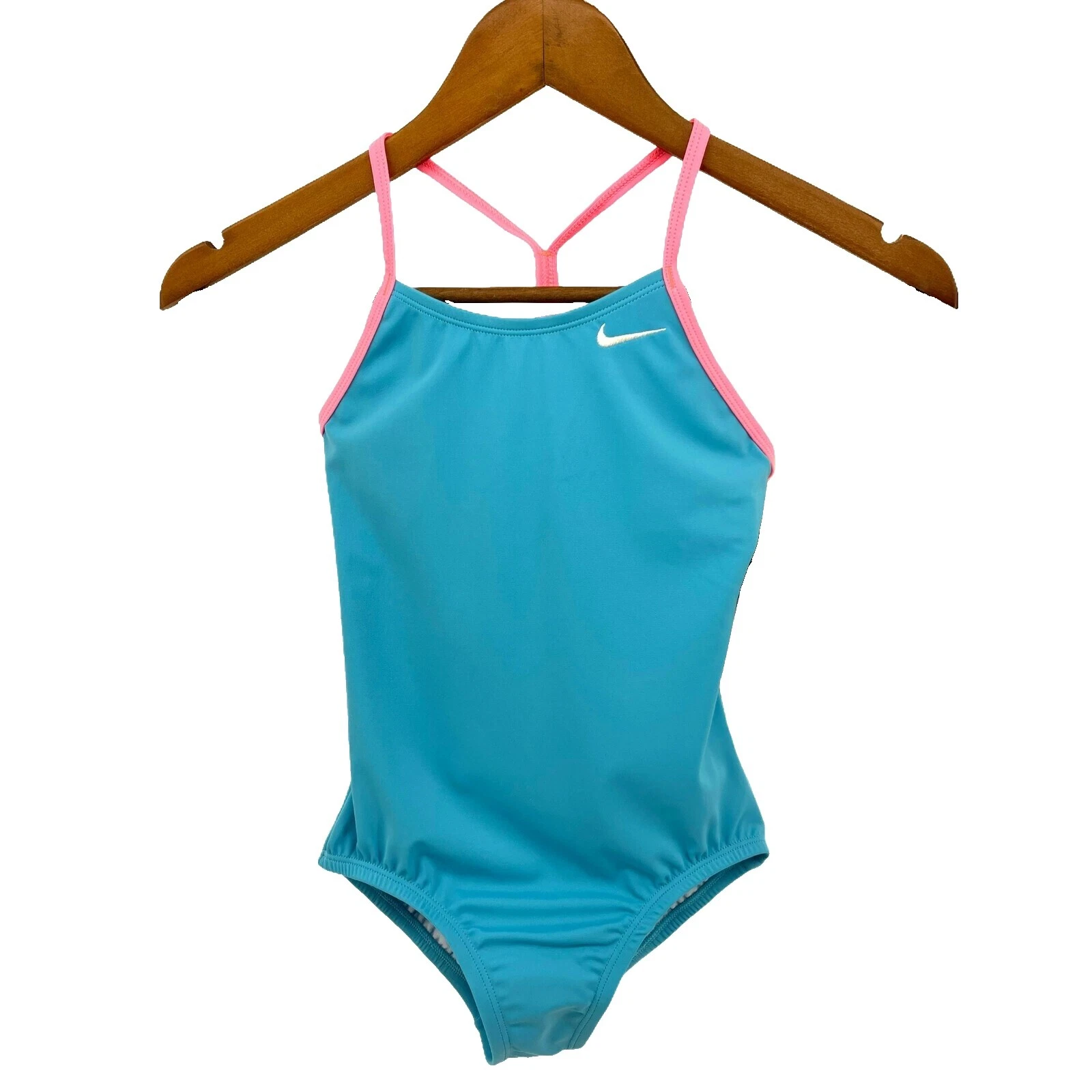 Traje de Baño Azul Poliéster Nike para Niñas