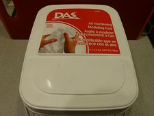 DAS White Air Hardening modeling Clay Tub 11 Lbs or 176 Oz.