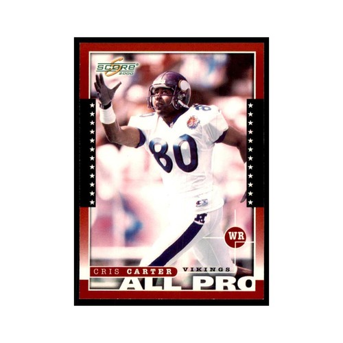 Cris Carter 2000 Score #252 Football Cards Fußballkarte NM