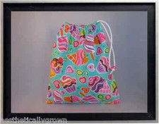 Gymnastics Leotard Grip Bags / Ice Cream n Popsicles Gymnast Birthday Goody Bag