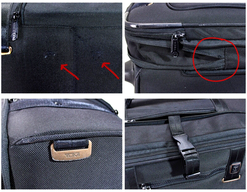 TUMI T-Tech Data Continental Black Ballistic Suiter Suitcase Luggage Bag 25" - Picture 19 of 22