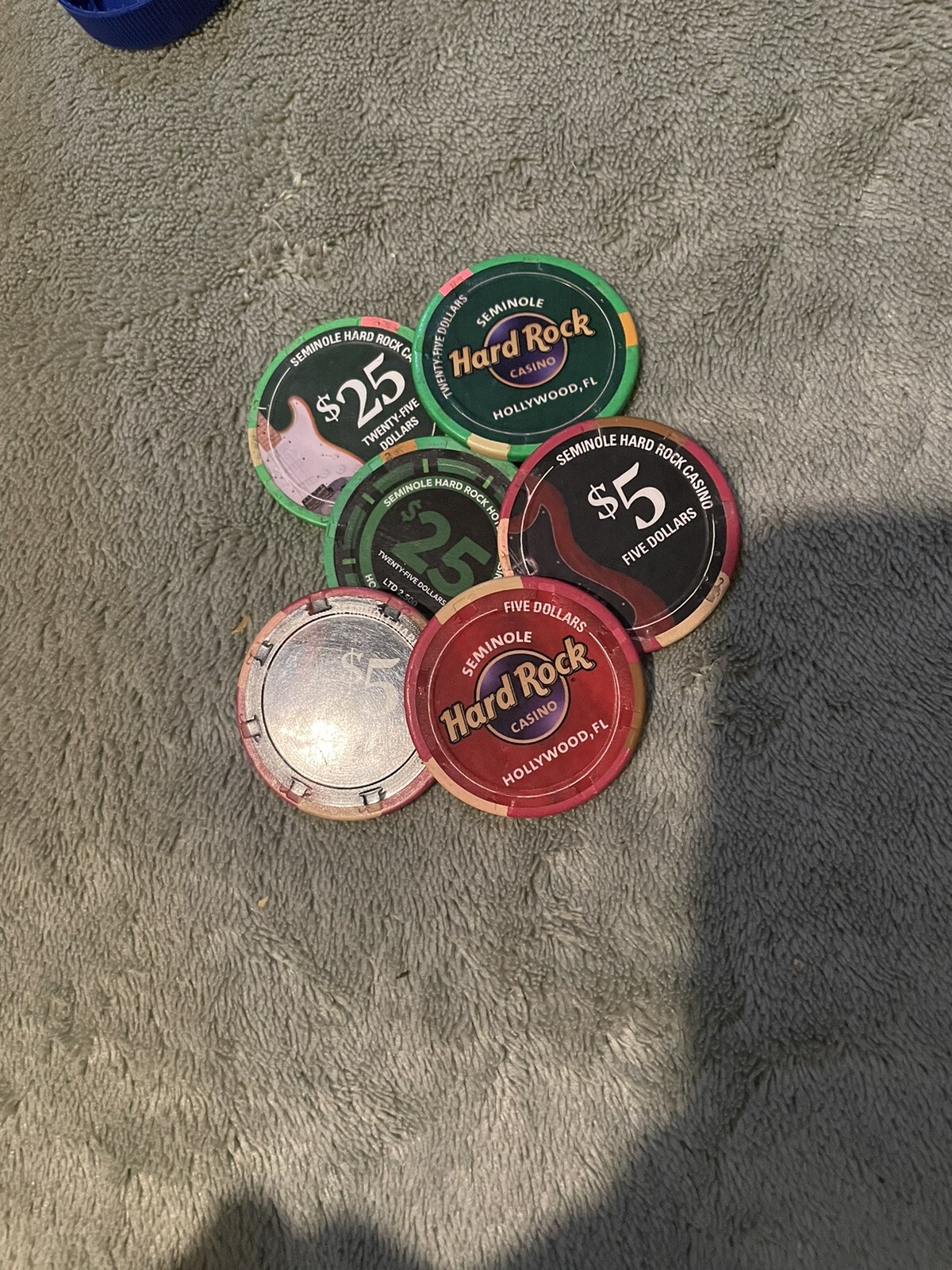 Hard Rock Casino Chips (90s Worth Of Chips) eBay