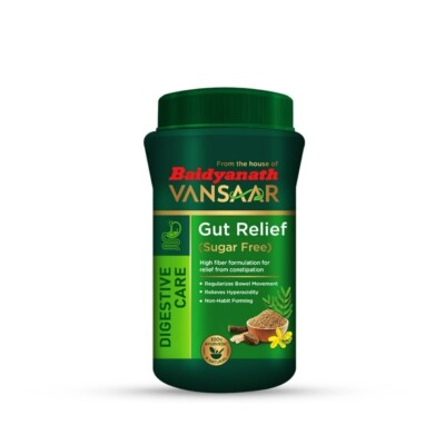Baidyanath Vansaar Gut Relief 100gm Ayurvedic Bowel Regulator, Suger Free