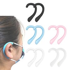 Soft Silicone Earloop Ear Protector Relieve Ear Discomfort Antislip Silicone Ear