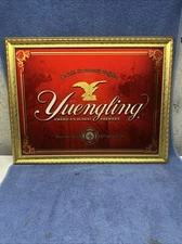AWESOME NOS YUENGLING BEER “WE SALUTE OUR FIREFIGHTERS” MIRROR SIGN 27” X 21”