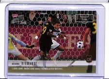 2018 TOPPS NOW MLS #49 ADAMA DIOMANDE - PRINT RUN ONLY 70 - 2 GOAL GAME!
