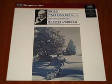 SIBELIUS SYMPHONY No 4 SIR JOHN BARBIROLLI 1969 HI-Q RECORDS 180g VINYL LP New