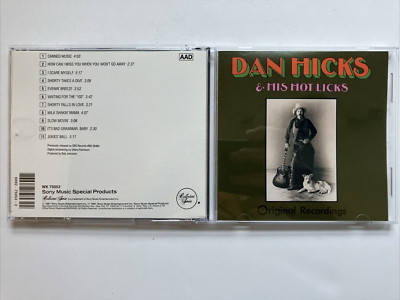 Original Recordings by Dan Hicks & His Hot Licks (CD, Nov-2007)