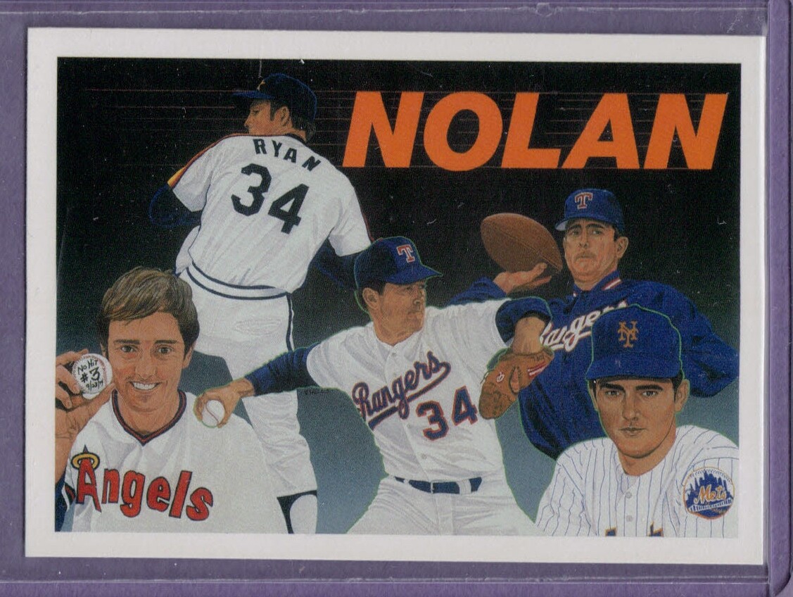 Nolan Ryan 1990 Upper Deck Baseball Heroes Card #18 of 18 | eBay
