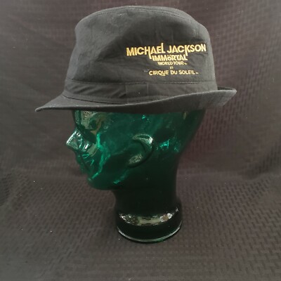 Michael Jackson Immortal World Tour Cirque Du Soleil Black Hat L