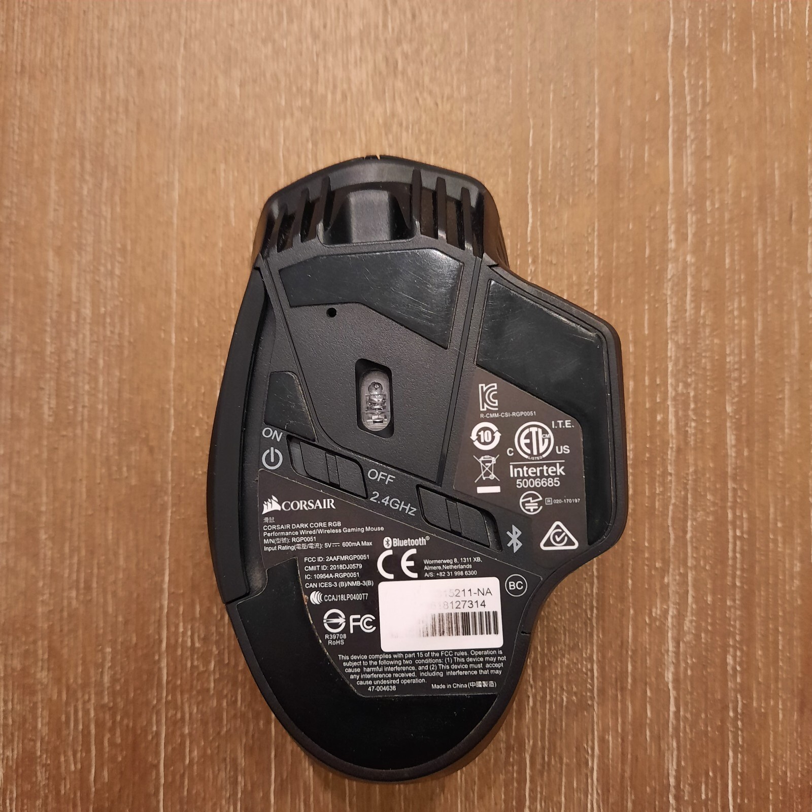 Corsair Dark Core RGB performance wireless gaming mouse eBay