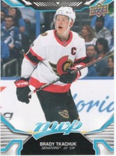 22-23 2022-23 UD MVP Brady Tkachuk SHORT PRINT #203-Senators