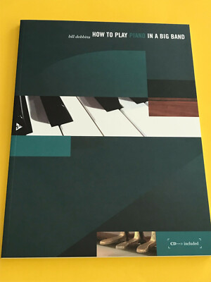 How To Play Piano In A Big Band, Bill Dobbins, Book/CD Set