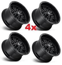 18 Fuel Hostage 6 D625 Gloss Black Wheels Rims 6x135 Fit Ford F-150