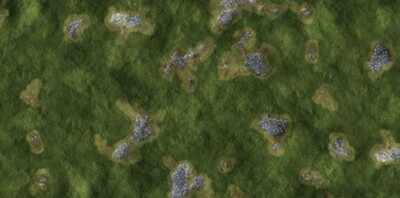 FLG Mat Grassland 2 6x2  Warhammer Bolt Action Tabletop