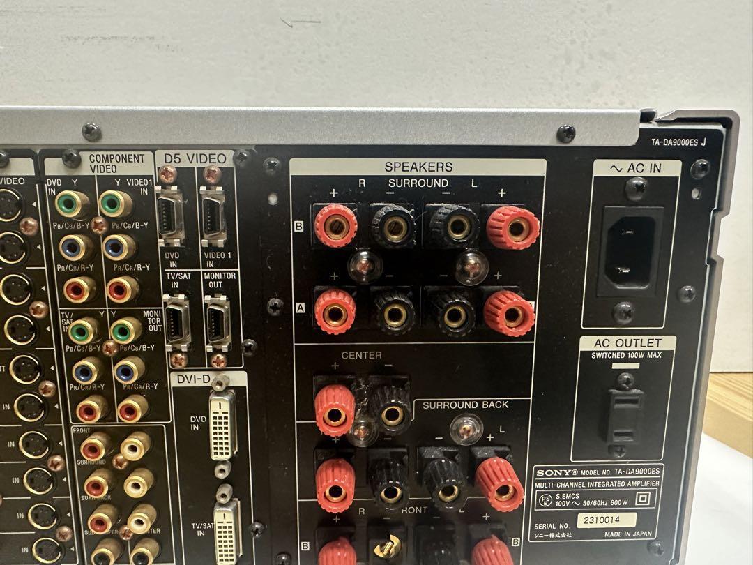 SONY TA-DA9000ES AV amplifier S-Master Pro | eBay