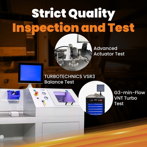 Turbo Turbocharger for Subaru Impreza 2008-2014 H4 2.5L VF48 RHF55 w/ Gasket - Bild 2 von 15